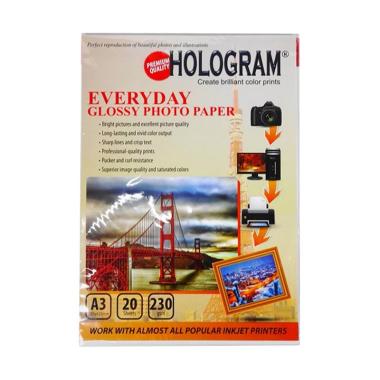 Hologram Glossy Kertas Foto [A3] -