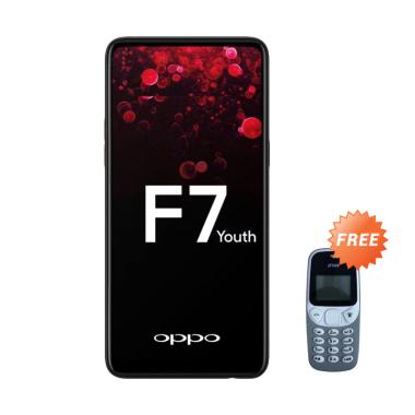 Oppo F7 Youth Smartphone - Red [64 ... ree Handphone Prince Pc-5