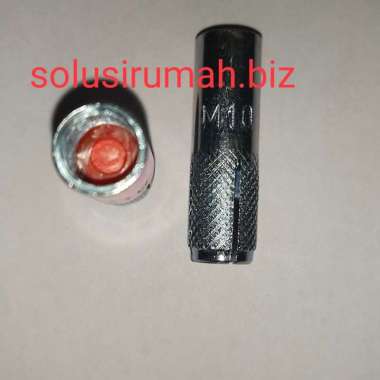 dynaset 10 dynaset 10mm drop in anchor m10 dinaset 10 mm tebal + karet