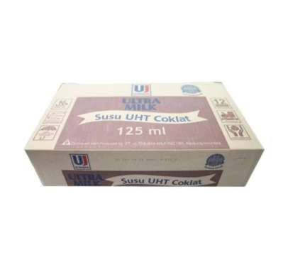 Susu ultra coklat 125ml 1 dus