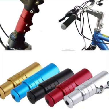 Stem adapter Peninggi sepeda Black