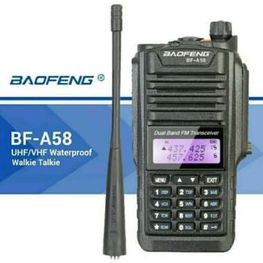Baofeng BF-A58 HT Dualband Waterproof Ori Baru BFA58 Tahan Air Bofeng