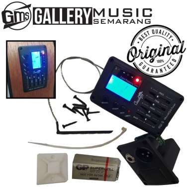 ORIGINAL!!! Preamp Equalizer Tuner Gitar Akustik Elektrik Cowboy AW-5 Import Preamp Cowboy AW-5