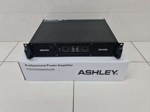 POWER AMPLIFIER ASHLEY PA350/PA 350 ORIGINAL NEW hitam