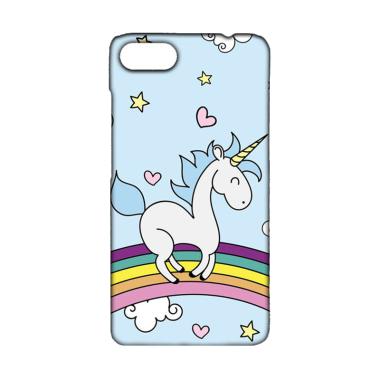 Jual Bunnycase Unicorn Rainbow Wallpaper L0653 Custom Hardcase