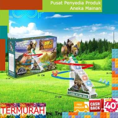 Mainan Anak Dinosaurus Tangga Slide Seluncur Perosotan Jalur Track