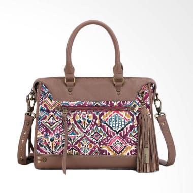 Sakroots Berry Brave Beauti Seni Satchel Tas Wanita