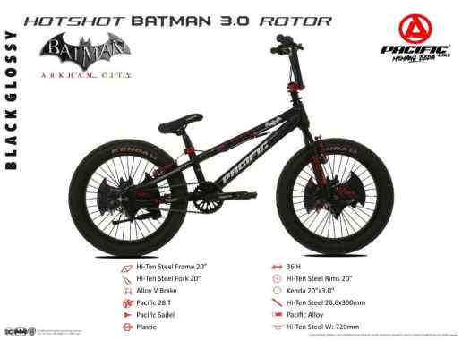Pacific Batman Sepeda BMX [20 Inch]
