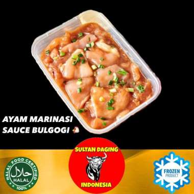 AYAM MARINASI SAOS BULGOGI 500 GRAM/AYAM MARINATED CHICKEN/AYAM MARINATED CHICKEN MARINASI/DAGING AY
