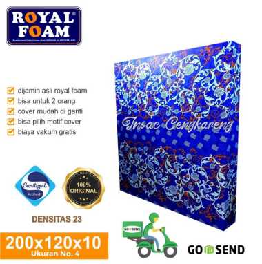 Kasur Busa Royal D23 No. 4 Ukuran 200x120x10 cm Tebal 10 cm Kasur Busa Royal Foam Murah D 23 MultiWa