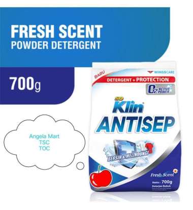 Promo Harga So Klin Antisep Detergent Fresh Scent 700 gr - Blibli