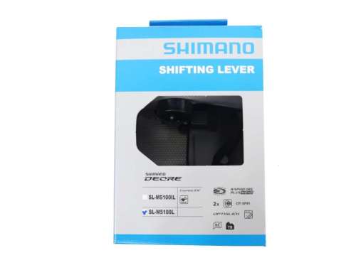 Shimano Shifter Deore SL-M5100 Left 2 Speed Shifter Sepeda