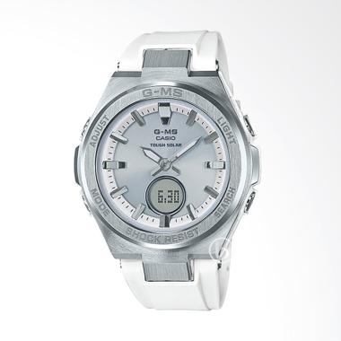CASIO Baby-G G-MS Japan Series MSG-S200-7A Tough Solar Jam Tangan Wanita [Original] White Silver Met