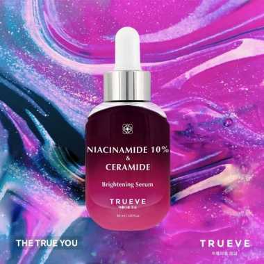 TRUEVE NIACINAMIDE 10% & CERAMIDE Brightening Serum - Serum Pemutih Wajah - Serum Pencerah dan Pelem