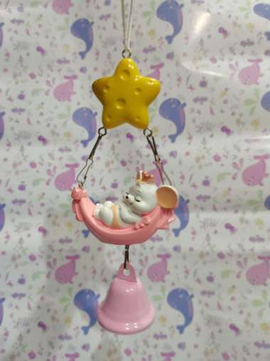 Lonceng Hiasan Pintu Ruang Tamu / Kamar Tidur Model Unicorn Bulu Lucu STAR