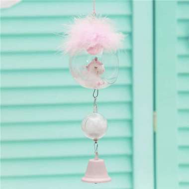 Lonceng Hiasan Pintu Ruang Tamu / Kamar Tidur Model Unicorn Bulu Lucu UNICORN