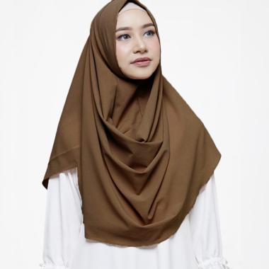 Bergo Ruffle Tali Rubiah Ruffle Hijab Casual Jilbab Murah Atasan