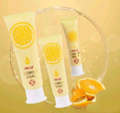 KELLY LEMON SOAP/ SABUN WAJAH KELLY ORIGINAL 75gr