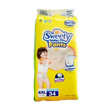 Promo Harga Sweety Bronze Pants Dry X-Pert XXL34 34 pcs - Blibli