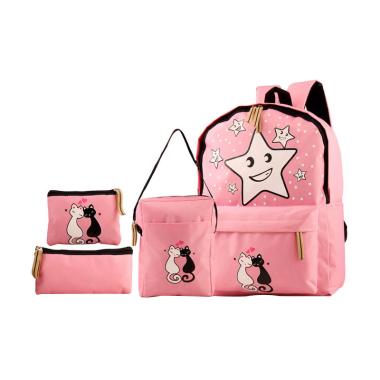 Catenar 4in1 Motif Bintang Ransel Tas Sekolah Anak
