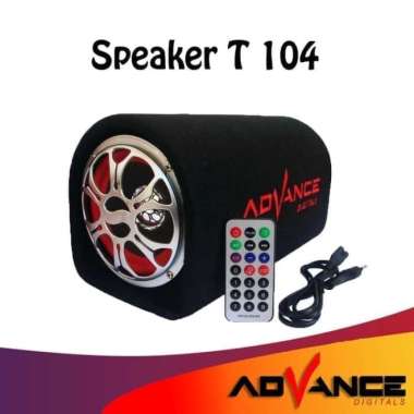 Advance T104 Subwoofer Speaker 10inch High Power Listrik Aki Mobil Rum