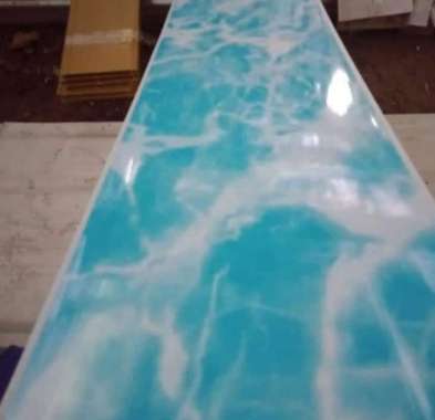 plafon pvc biru murah