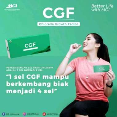 Suplemen Kesehatan CGF Chlorella Original MCI MGI