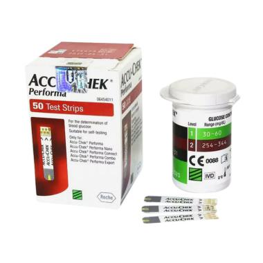 Accu Chek Performa Tes Medis [Isi 50 Strip]