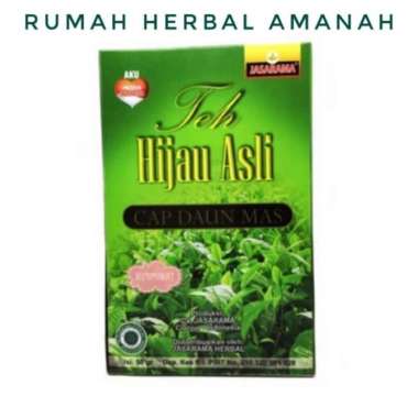 Teh Hijau Asli cap Daun Mas