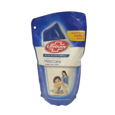 LIFEBUOY Mild Care Sabun Cair [450 mL] Biru
