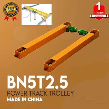 End Carriage Saddle Girder Hoist Track Trolley 5 - 7 Ton 2.5 m 0.4 kw BN5T2.5