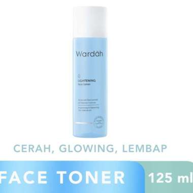 Wardah Lightening Face Toner 125 ml - Toner Wajah Glowing Melembabkan / Toner Pencerah Pelembap Waja