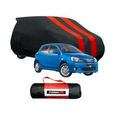 FUSION Vanguard Sarung Mobil Toyota Etios Valco WATERPROOF Tasla Korean Import [ Cover Mobil Toyota