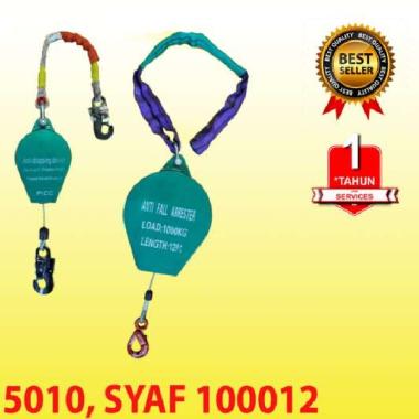 Tali Pengaman Fall Arrester Retractable Lifeline Safety 150 Kg x 10 m - SYAF15010