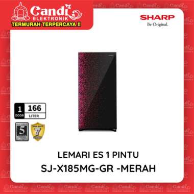SHARP KULKAS 1 PINTU SJ-X185MG-GB