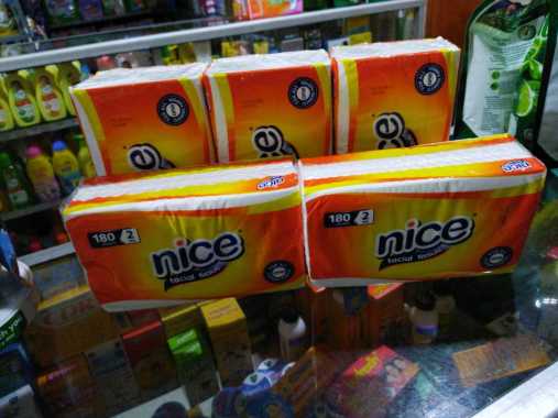 [ Paket 5 Pcs ] Tissue Nice 180 Sheets Tisu Nice Tysu Nice