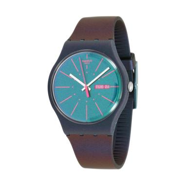 Swatch New Gentleman Swiss Made Jam Tangan Pria [Original] Dark Blue