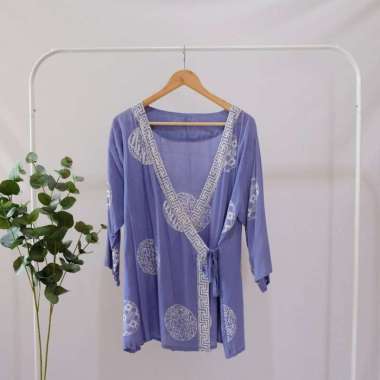 CAVIAR WEAR ATASAN BATIK MODERN WANITA KIMONO BATIK CARDIGAN BATIK KONDANGAN BATIK VISCOSE BATIK DOB