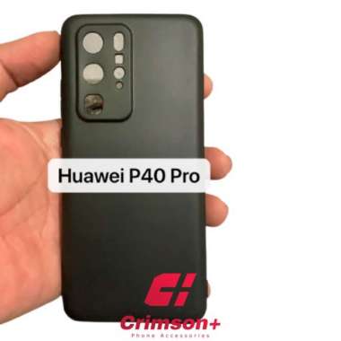 HUAWEI P40 PRO SOFTCASE BLACK MATTE BABYSKIN DOFF PREMIUM SHIELD
