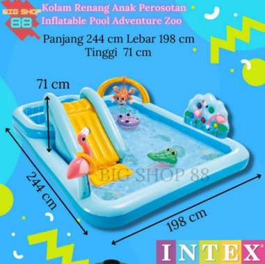 Intex Perosotan Adventure Zoo Kolam Renang Anak