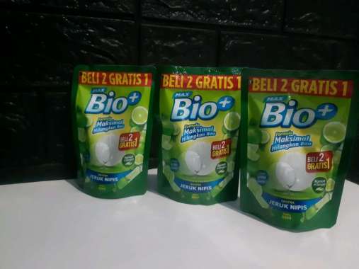 Max Bio+ 60ml cairan pencuci piring