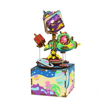 ROBOTIME AM403 The Universe DIY Music Box ...
