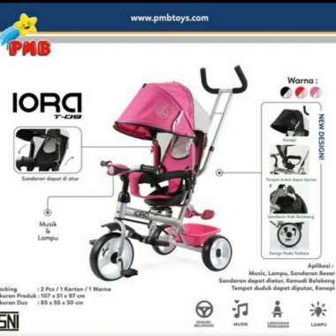 Stroller Sepeda Anak Roda Tiga PMB Iora T09