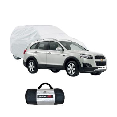 FUSION R Sarung Mobil Chevrolet Captiva Putih WATERPROOF Tasla Korean Import [ Cover Mobil Chevrolet
