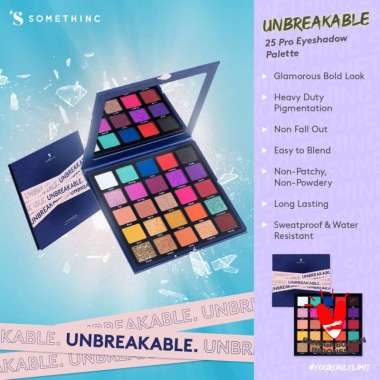 SOMETHINC - 25 Pro Eyeshadow Palette Unbreakable