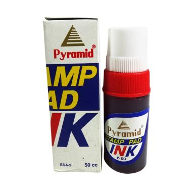 Pyramid Tinta Stempel Merah