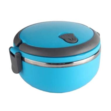 Lunch Box Susun 1 Blue Doff