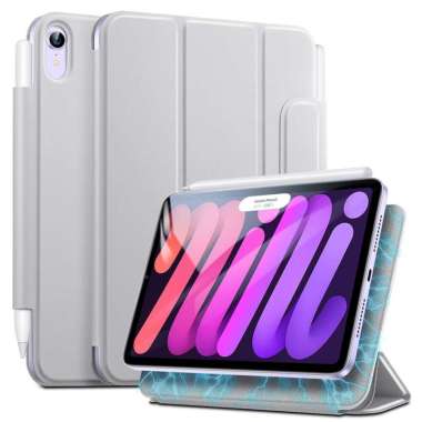 ESR Rebound Magnetic Case iPad Mini 6 - 8.4 inch iPad Mini 7 (2024) Silver