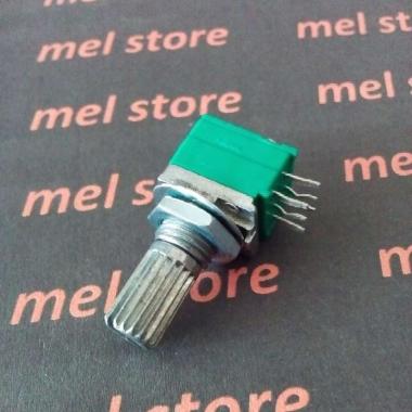 Potensiometer Stereo 6 Pin 100k RK097G