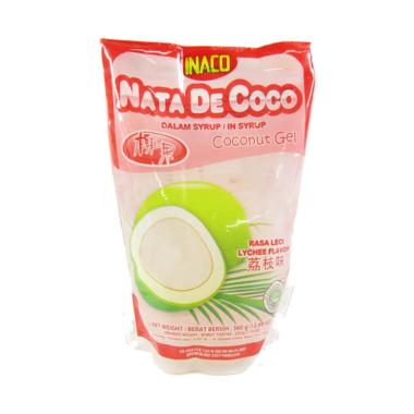 Promo Harga Inaco Nata De Coco Lychee 360 gr - Blibli